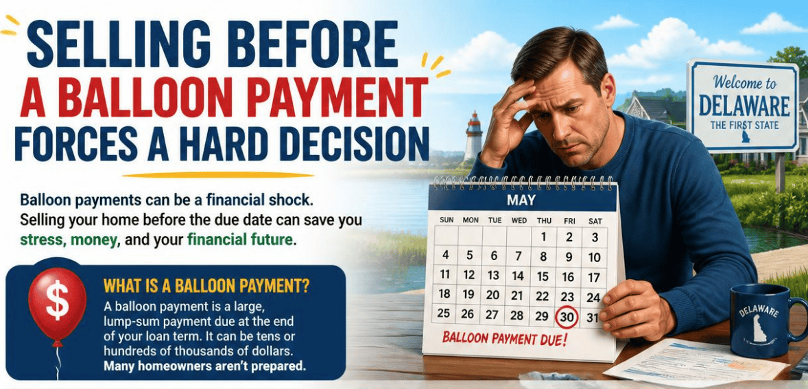 How to Sell Your House Before the Balloon Payment in Delaware